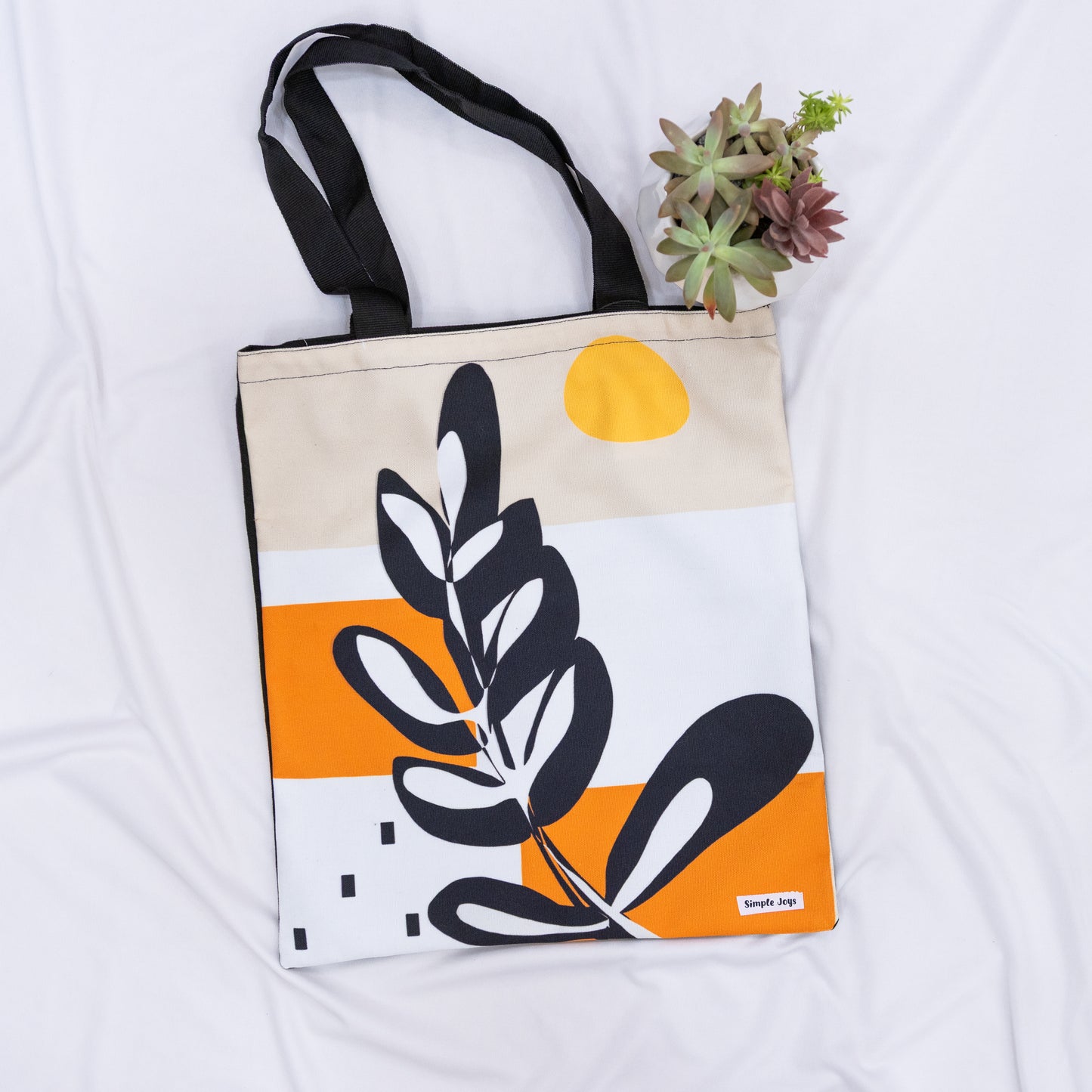 Tote Bag Curled Leaves
