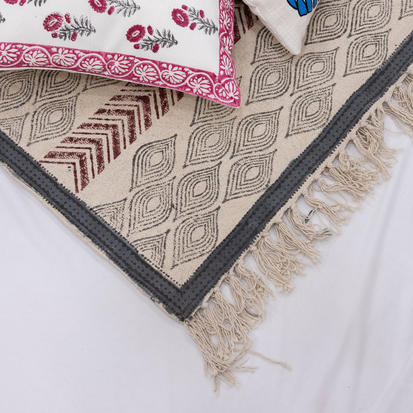 Cotton Rug Ocean Waves