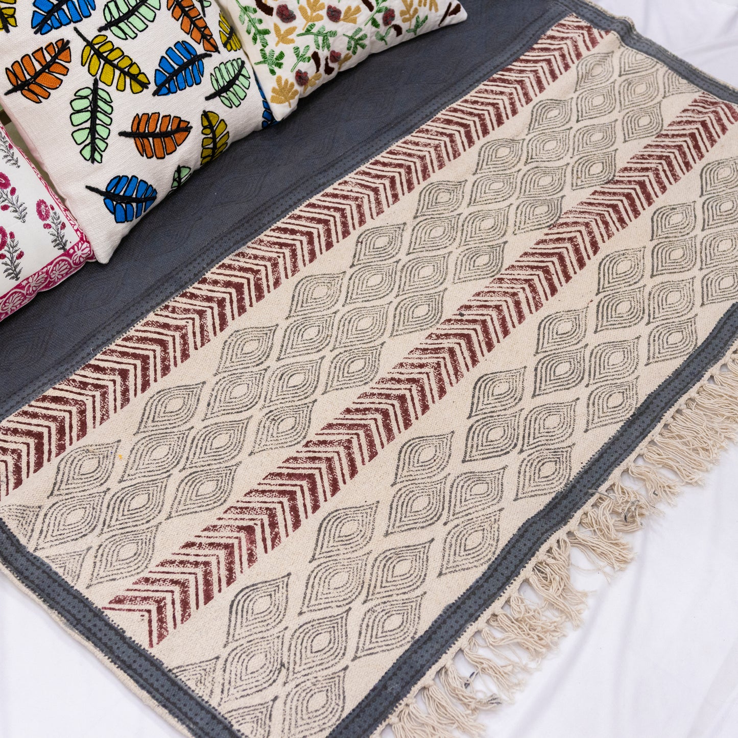 Cotton Rug Ocean Waves