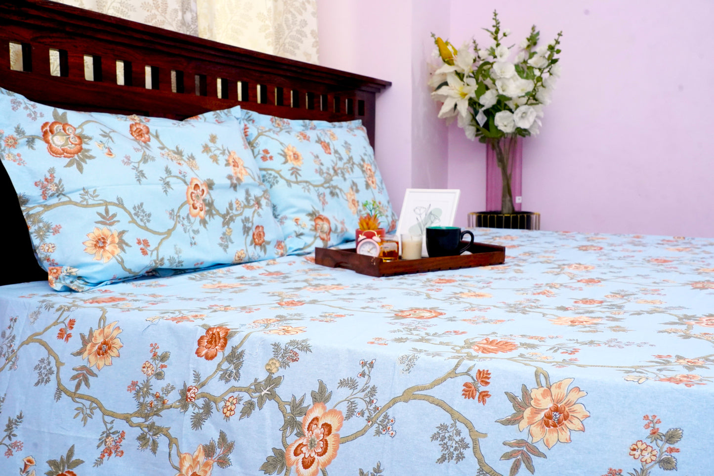 King Bedsheet Sunbeam Meadow (108x108 inches)