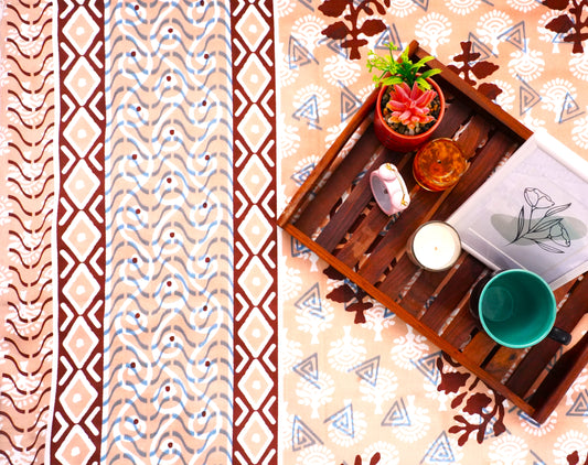 Single Bedsheet Peach Blossom (60x90 inches)