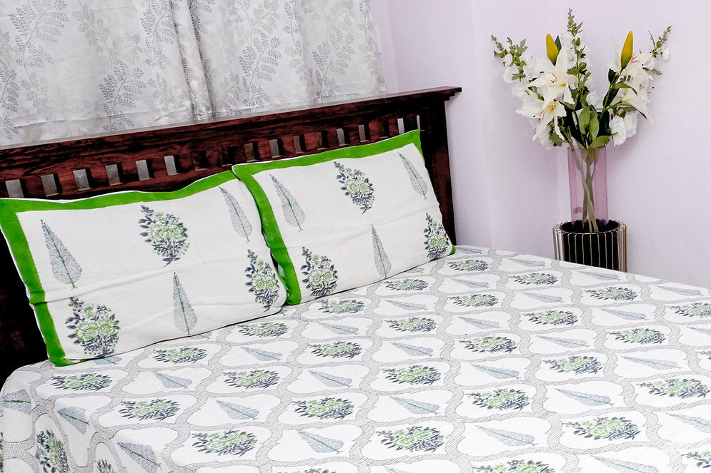 Greenforest Bedcover (Khadi Cotton Bedsheet)