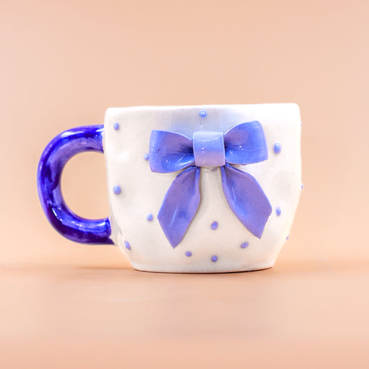 Blue Bow Cup