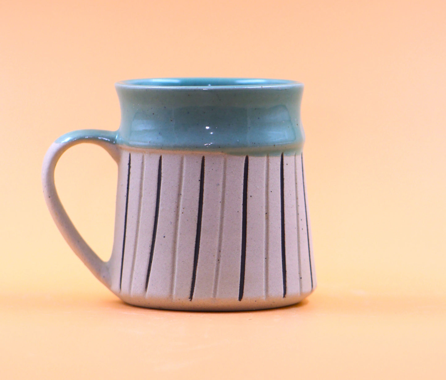 Olive Plaid Cup