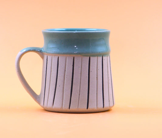 Olive Plaid Cup