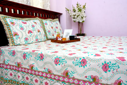 King Bedsheet Forest Thread (108x108 inches)