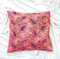Ethnic Red Cotton Cushion Cover